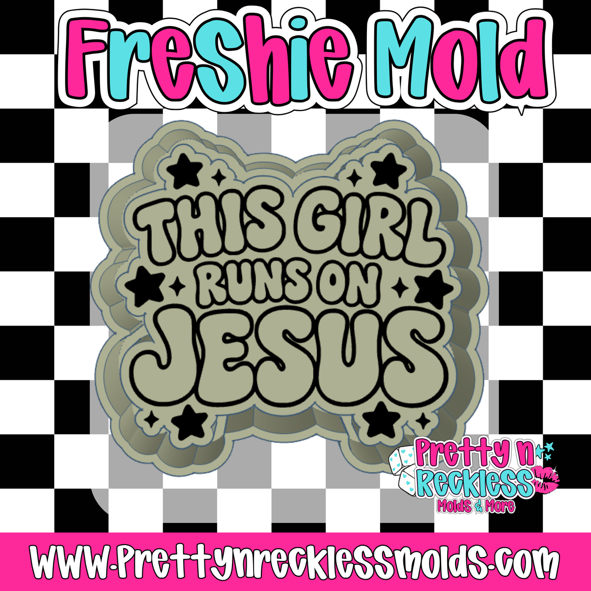 THIS GIRL RUNS ON JESUS