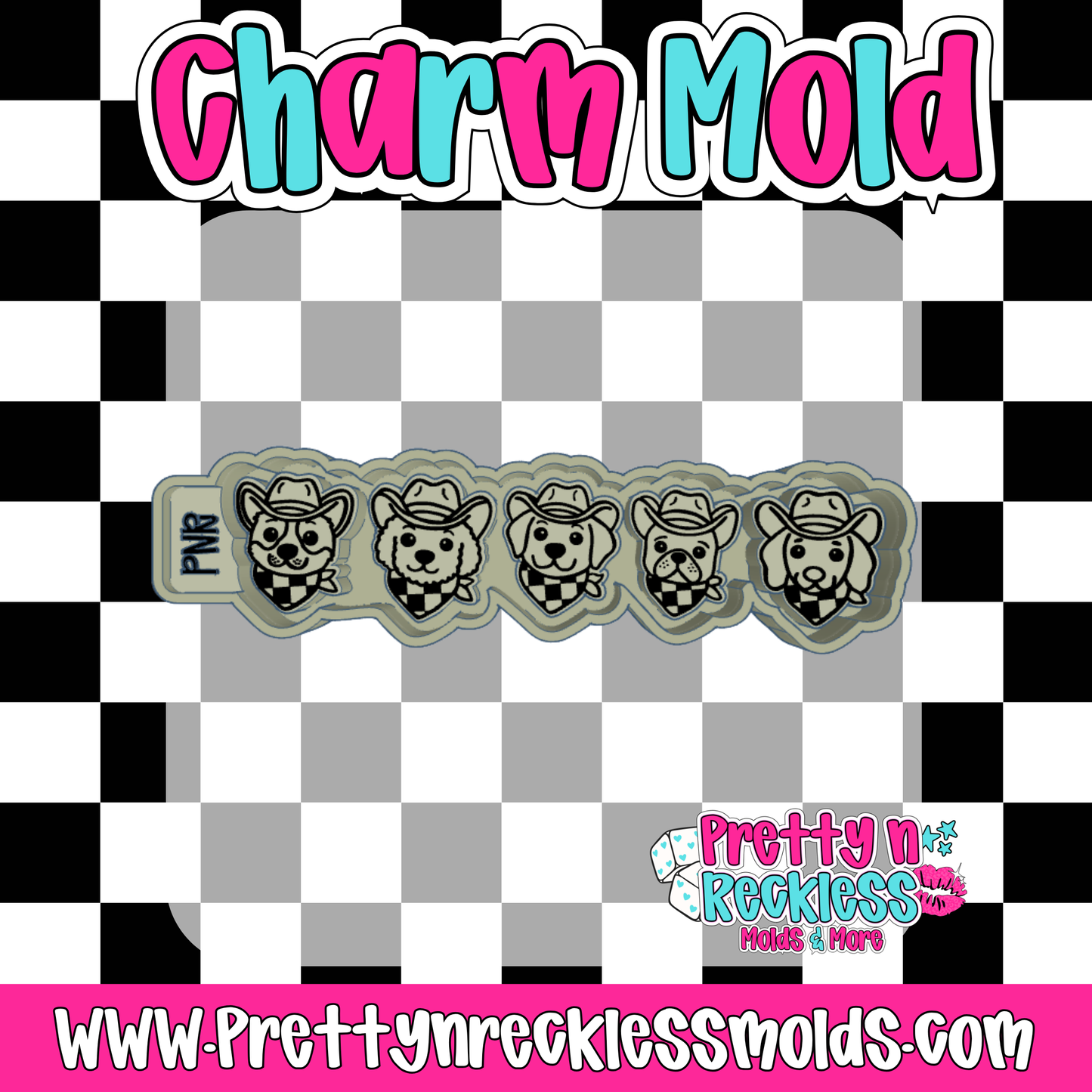 WESTERN DOG CHARMS
