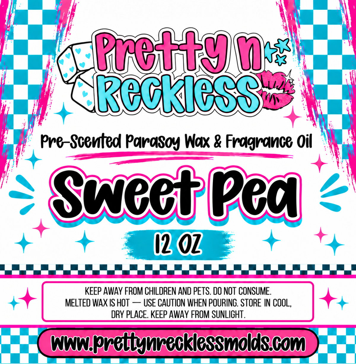 SWEET PEA| PRE-SCENTED HEAT & POUR WAX