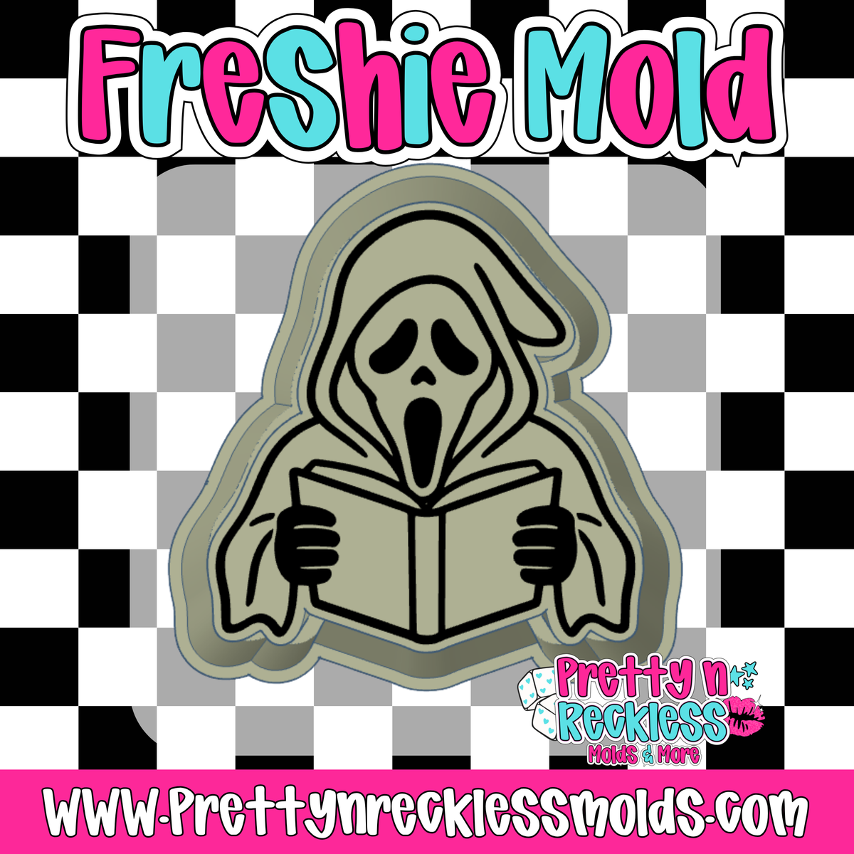 GHOST FACE READING BOOK