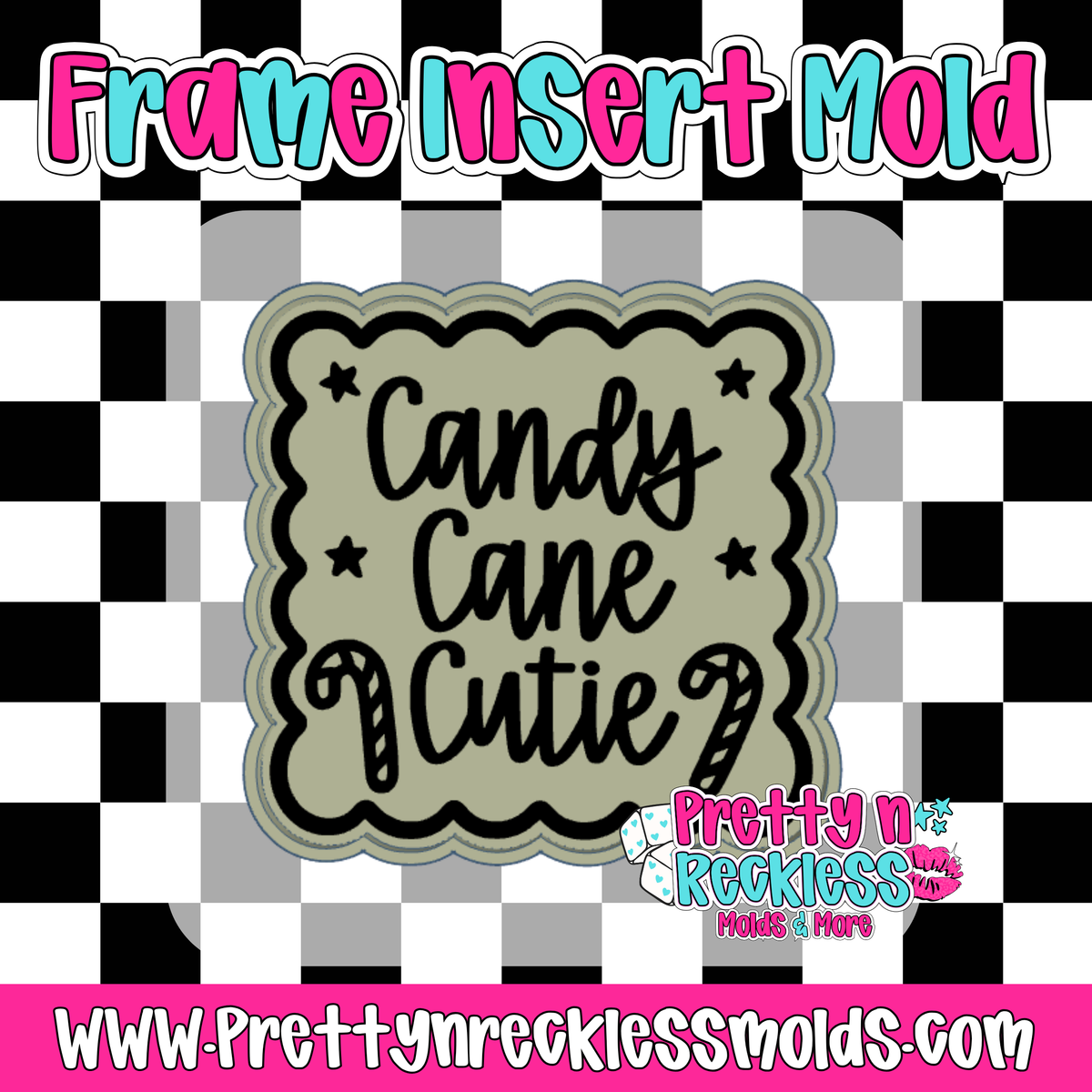 CANDY CANE CUTIE | FRAME INSERT MOLD