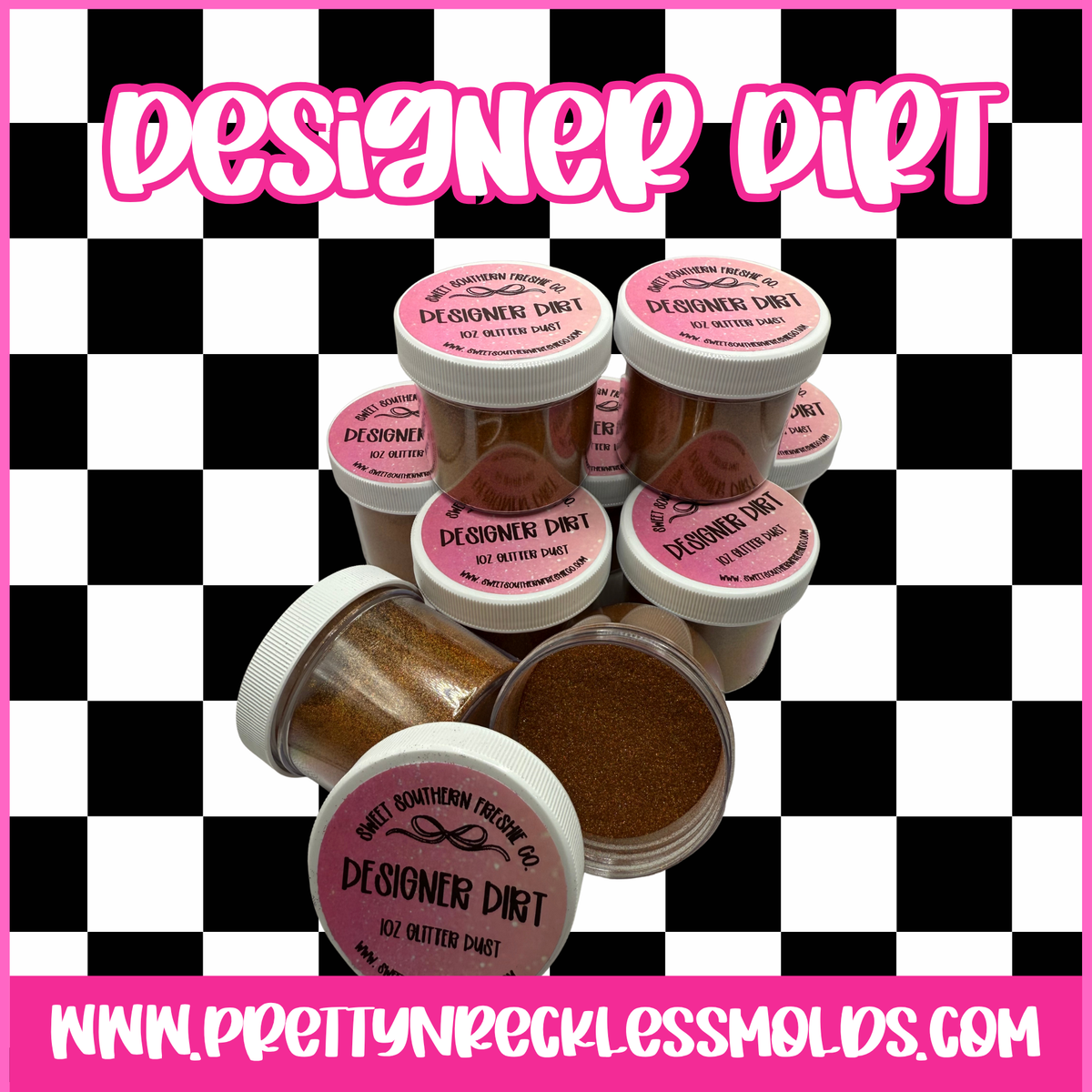 DESIGNER DIRT | 1 OZ GLITTER DUST