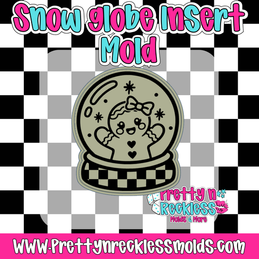 GINGERBREAD GIRL|SNOW GLOBE INSERT