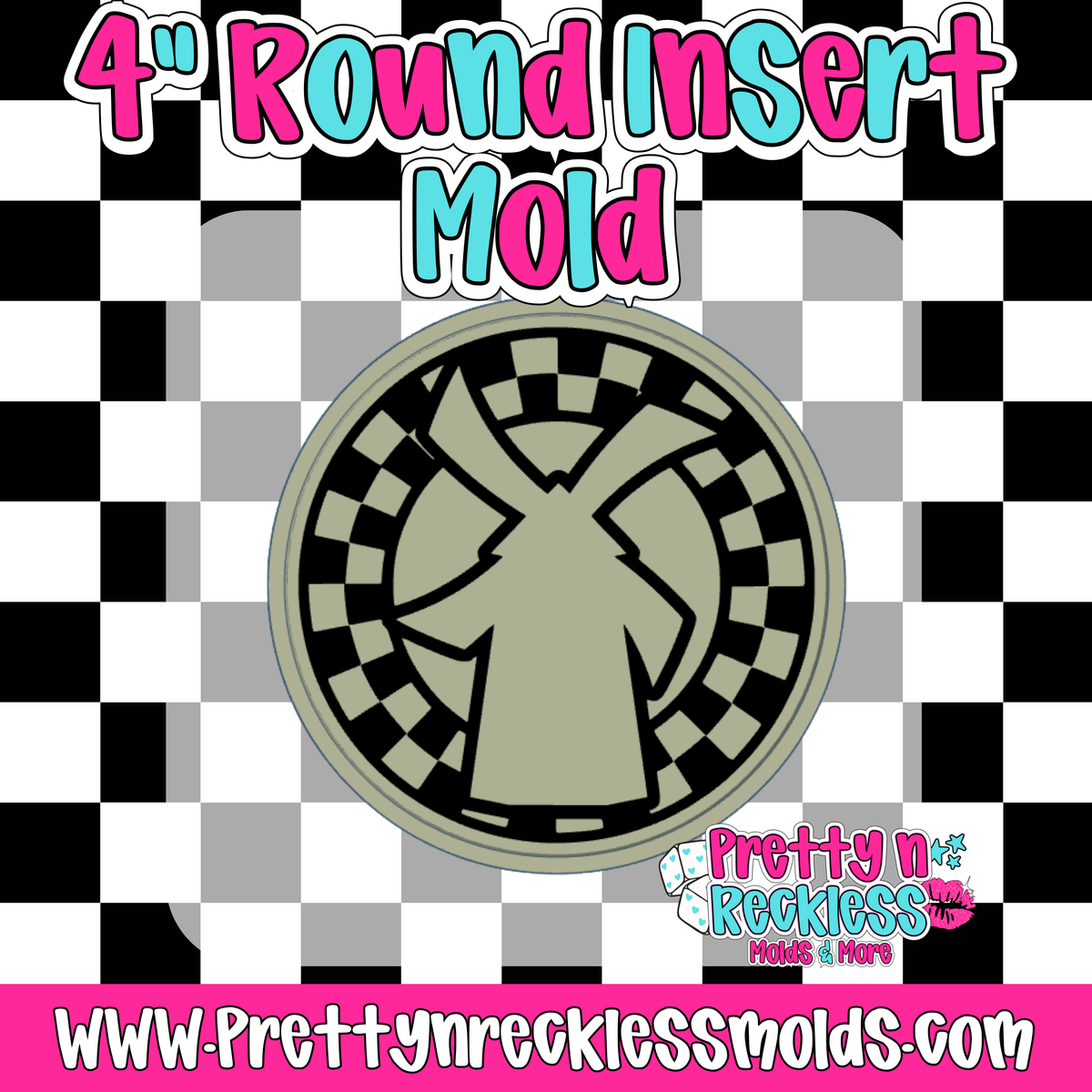 DUTCH BROS| 4” ROUND INSERT MOLD