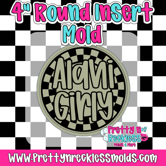 ALANI GIRLY | 4” ROUND INSERT MOLD