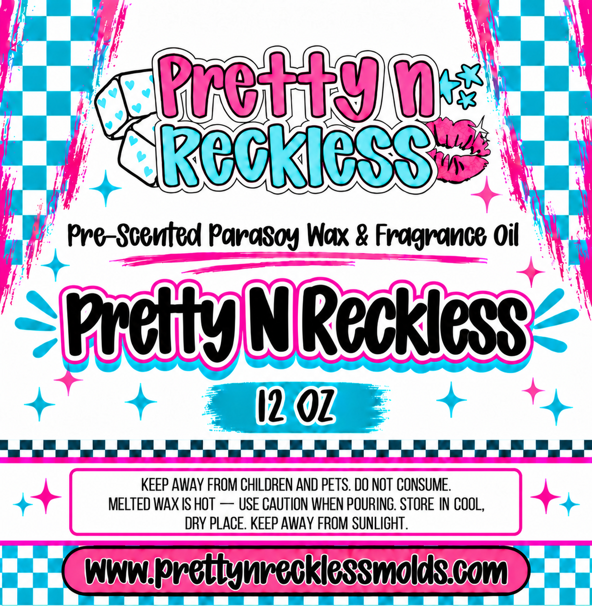 PRETTY N RECKLESS| PRE-SCENTED HEAT & POUR WAX