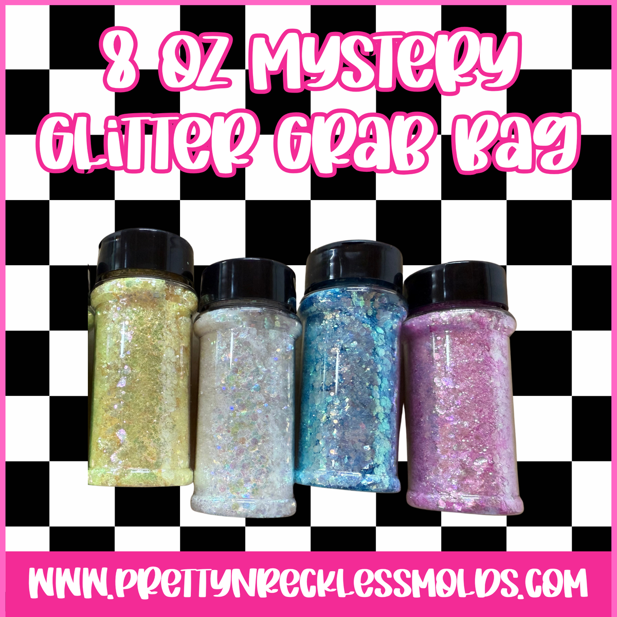 GLITTER MYSTERY GRAB BAG| 8 OZ