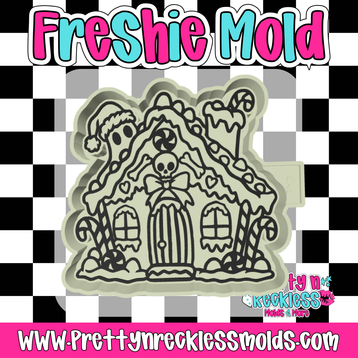 GHOST GINGERBREAD HOUSE