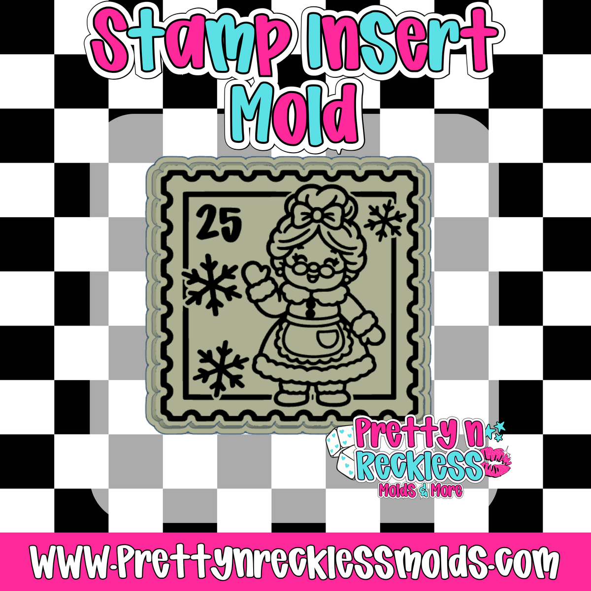 MRS.CLAUSE| STAMP INSERT MOLD