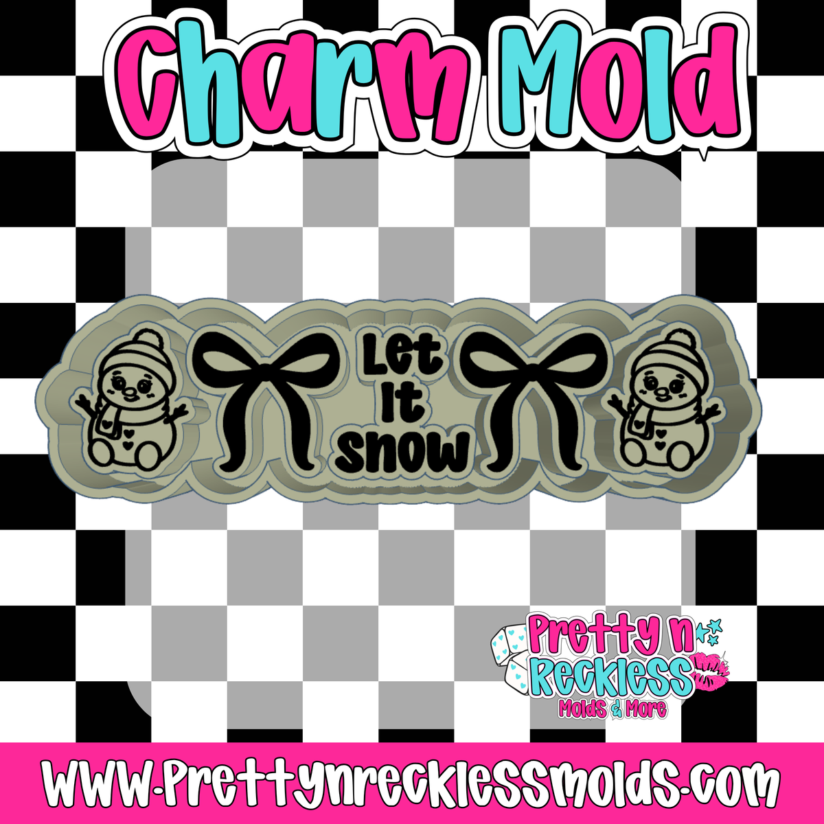 LET IT SNOW CHARMS