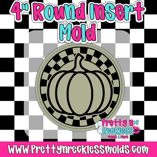 PUMPKIN | 4” ROUND INSERT MOLD