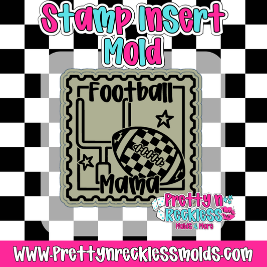 FOOTBALL MAMA | STAMP INSERT MOLD