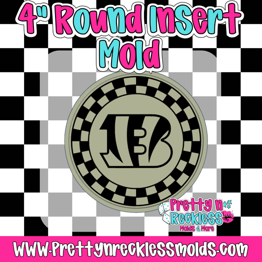 BENGALS| 4” ROUND INSERT MOLD